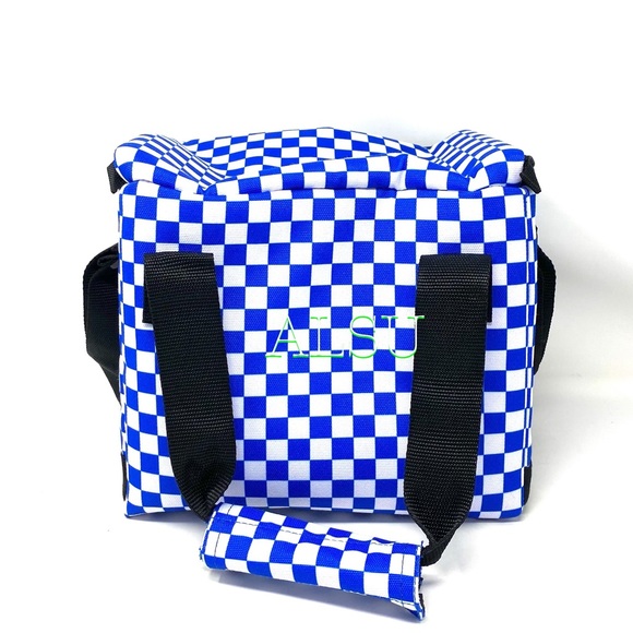 VANS VUSO Cooler Checkerboard Blue White - Picture 6 of 12